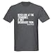 CafePress Trombone Quote 100% Cotton T-Shirt Charcoal