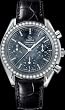 NEW OMEGA SPEEDMASTER LADIES AUTOMATIC WATCH 3835.76.31