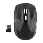 eForCity Wireless Optical Mouse, Black
