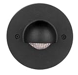 Black Cast Aluminum 12-volt Stair Step Light