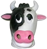 Cow Costume Latex Mask