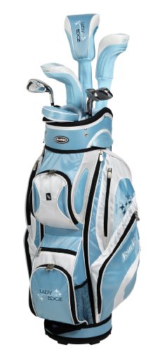 Tour Edge Lady Edge 7 Piece Mist Petite Color Box Set (Right Hand, Graphite Ladies Petite Shaft)