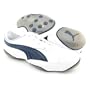 Puma Men's PUMA USAN RUNNING SHOES 10 (WHITE/INSIGNIA BLUE)