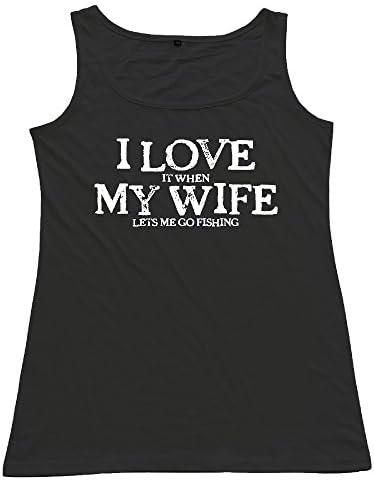 Love Store218 I LOVE MY WIFE O neck Tank Top Vest Girls' T shirt