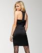 Brushed Satin Sleeveless Pencil Dress Product Image