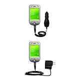 Essential Kit for the HTC PANDA - includes Car and Wall Charger with Rapid Charge Technology - Gomadic Brand w/ TipExchange Technology