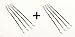 Norpro 801 Stainless Steel Seafood Forks/Picks, Silver, Set of 8
