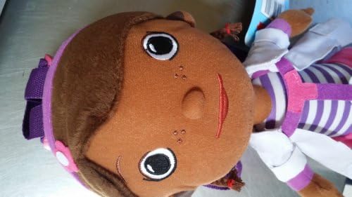 Disney Jr. Doc Mcstuffins Plush Doll Backpack Plush Toy Bag AH9