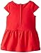 Nautica Girls' Knit Dress with Cap Sleeve and Gathered Skirt