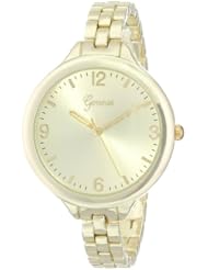 Geneva Womens 8178B-GEN Analog Display Quartz Gold Watch