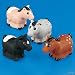 Vinyl Squeeze Horses with Bulging Eyes 1 1/2 (1 doz)