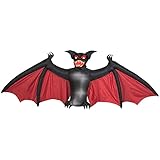 UPC 086786539804 product image for Gemmy Halloween Airblown Animated Scary Bat | upcitemdb.com