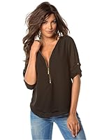 Bleu Marine Top Venus (Negro)