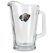 Minnesota Wild NHL 60oz Glass Pitcher - Primary Logo by Great American Products
