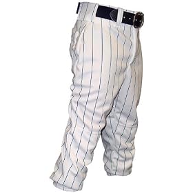 Click here to buy Pinstripe Baseball Pant - Adult Grey Navy - Baseball.