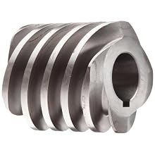 Boston Gear D1638KLH Worm Gear, 14.5 Degree Pressure Angle, 1.000" Bore, 6 Pitch, 2. PD, LH