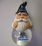 Carolina Panthers Light Up Snow Globe Gnome Ornament