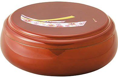 中尾彬　華小路 春慶菓子器