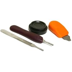 4 Pocket Watch Screw Back Case Opener Remover Tools