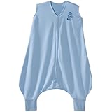 HALO Early Walker SleepSack Lightweight Knit Wearable Blanket, Blue, Large