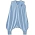 HALO Early Walker SleepSack Lightweight Knit Wearable Blanket, Blue, Large