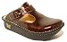 Alegria Clogs in Classic Chocolate Patent Leather ALG-111 Image