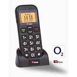 TTfone Jupiter TT800 Black - O2 Pay As You Go - Pre-Pay - PAYG - Big Button Easy to use Senior Mobile Phone with Torch / SOS Panic Button / Talking numbers / Large easy to read display and FREE Docking Station for charging