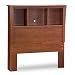 South Shore 3268096 Jumper Collection Bookcase Headboard, Classic Cherry