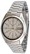 Seiko 5 Men's Automatic Self-Winding Watch Model SNX801K(White Face)