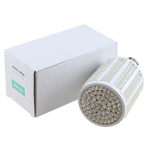 AGPtek® LED Corn Light Bulb E27 110V 18W 330 LED 1600LM 7000-8000k - Pure White Light