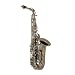 LA Sax BIG LIP Bad Aax Black Alto Saxophone