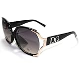 DG30 C1 DG Eyewear Celebrity Inspired Womens Sunglasses with Hard Protective Case