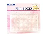 7 Day Pill Boxes Keep Track of Your Medication