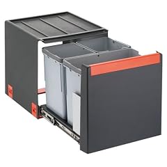 FRANKE CUBE 40 3-fach (2x 7, 1x 14 Liter) Abfalltrennsystem mit Automatikauszug (Art.Nr. 1340039331)