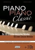 Produkt-Bild: Piano Piano Classic mittelschwer mit 3 CDs: Das beliebte Spielbuch f&uuml;r Klavier f&uuml;r fortgeschrittene Spieler