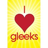 41ZdQ5NOcgL. SL160  Professionally Framed Glee (I Love Gleeks) TV Poster   13x19 with RichAndFramous Black Wood Frame