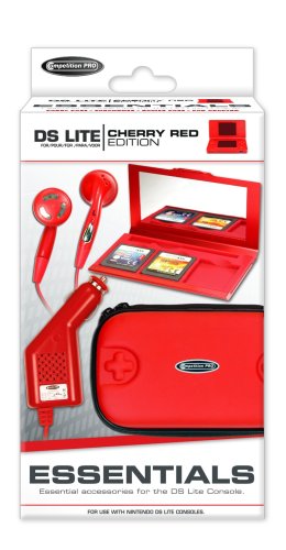 Childrens Toyshop  Video Games : Competition Pro DS Lite Essentials Pack: Red (Nintendo DS)