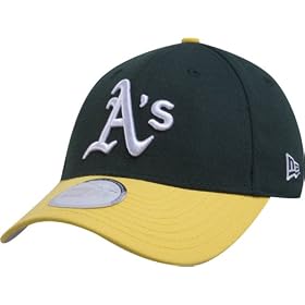 New Era Oakland Athletics Youth Pinch Hitter Wool Replica Adjustable Cap (Dark Green)