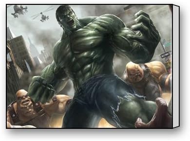 Funnyone Custom Modern Wall Art Decoration for Home The Incredible Hulk Canvas Prints