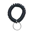 MMF Industries Wrist Coil Key Chain, Black