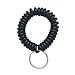 MMF Industries Wrist Coil Key Chain, Black