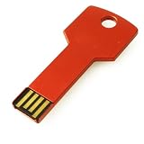 【期間限定プライス】iamaKey タイプ フラッシュ USBメモリ  8GB レッド【並行輸入品】