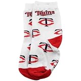 Minnesota Twins Toddler White All Over Team Logo Socks