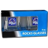 Boise State Broncos 2 Pack 9 oz Rocks Glass - NCAA College Athletics Fan Shop Sports Team Merchandise