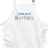 Cute As A Button - Just for Kids BBQ Apron