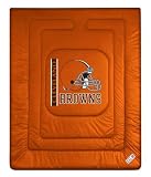 Cleveland Browns Locker Room Full/Queen Bed Comforter (86x86) NFL