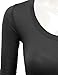 J.TOMSON Women's Plain Basic Long Sleeve Crew Neck T-Shirt