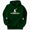 Buy Cricket Sweater - To Play Cricket Or Not To Play Cricket, What A Stupid Question!! Sports Mens Hoodie (Dark Green, Sizes X-Small - XXX-Large)