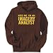 Hoodie Mens Brown 