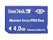 SanDisk SDMSPD-4096-A11 4 GB Memory Stick Pro Duo (Retail Package)